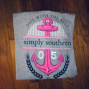 Super Cute Simply Southern SS Tee